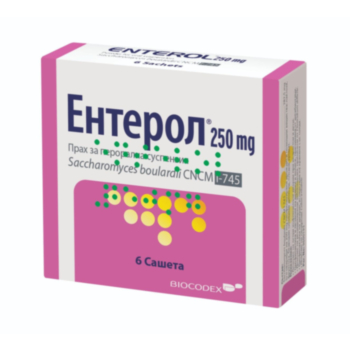 ЕНТЕРОЛ 250МГ САШЕ X 6