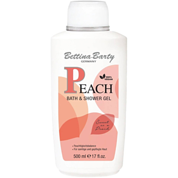БЕТИНА БАРТИ ДУШ ГЕЛ ЗА ВАНА И ДУШ PEACH 500МЛ