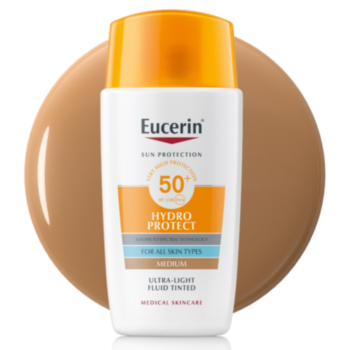*ЮСЕРИН СЪН ХИДРОПРОТЕКТ ОЦВЕТЕН УЛТРА ЛЕК ФЛУИД SPF 50+ ТЪМЕН 50МЛ