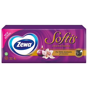 ЗЕВА НОСНИ КЪРПИ SOFTIS AROMATHERA 4ПЛ. Х 10