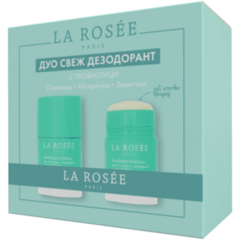 LA ROSEE КОМПЛЕКТ ОСВЕЖАВАЩ ДЕЗОДОРАНТ С ПРОБИОТИЦИ 2Х50МЛ