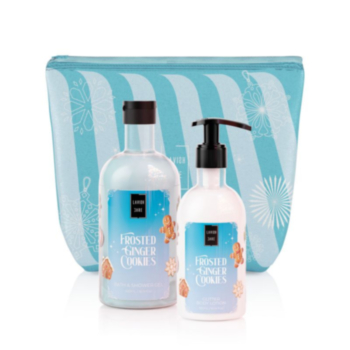 LAVISH CARE КОМПЛЕКТ FROSTED GINGER COOKIES ЛОСИОН+ДУШ ГЕЛ