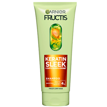 ГАРНИЕ ФРУКТИС KERATIN SLEEK ШАМПОАН 200МЛ
