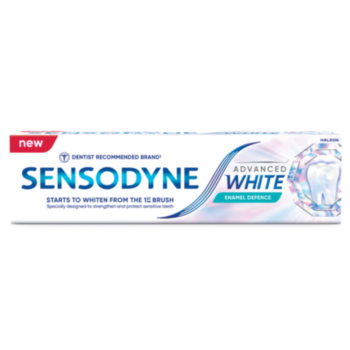 СЕНСОДИН ПАСТА ЗА ЗЪБИ ADVANCED WHITE ENAMEL DEFENCE 75МЛ