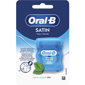 ОРАЛ-Б КОНЕЦ ЗА ЗЪБИ SATIN 50М МЕНТА