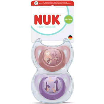 НУК ЗАЛЪГАЛКА FIRST CHOICE 18М+ 2БР МАЙМУНА/КЕНГУРУ МОМИЧЕ 10177247