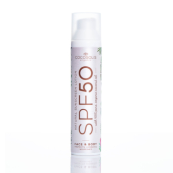 КОКОСОЛИС НАТУРАЛЕН СЛЪНЦЕЗАЩИТЕН ЛОСИОН ЗА ЛИЦЕ И ТЯЛО SPF50 100ГР