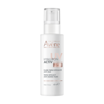 АВЕН ХИАЛУРОН АКТИВ UV SPF50 АНТИ-ЕЙДЖ ФЛУИД С ТРОЙНО ДЕЙСТВИЕ 40МЛ