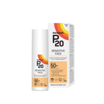 P20 СЛЪНЦЕЗАЩИТЕН КРЕМ ЗА ЛИЦЕ СЕНСИТИВ SPF50+ 50МЛ