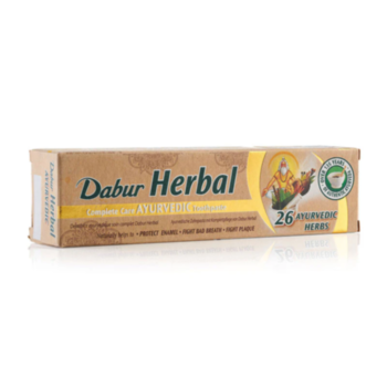 DABUR АЮРВЕДИЧНА ПАСТА ЗА ЗЪБИ HERBAL COMPLETE CARE С 26 БИЛКИ 100МЛ 