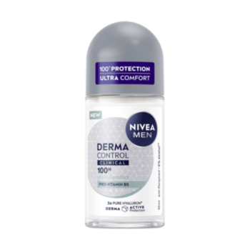 НИВЕА ДЕЗОДОРАНТ РОЛ ОН МЪЖКИ DERMA CONTROL CLINICAL ULTRA COMFORT 50МЛ 98569