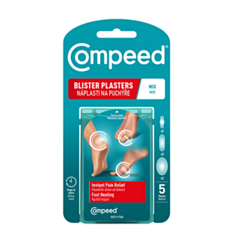 COMPEED ПЛАСТИР ЗА МЕХУРИ РАЗЛИЧНИ РАЗМЕРИ Х 5 