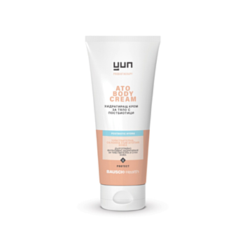 YUN ATO BODY CREAM ХИДРАТИРАЩ КРЕМ ЗА ТЯЛО С ПОСТБИОТИЦИ 200МЛ