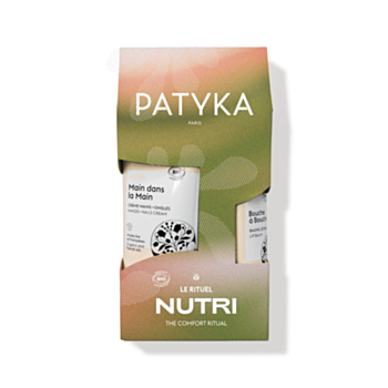 PATYKA КОМПЛЕКТ NUTRI БАЛСАМ ЗА УСТНИ 10МЛ+КРЕМ ЗА РЪЦЕ И НОКТИ 40МЛ
