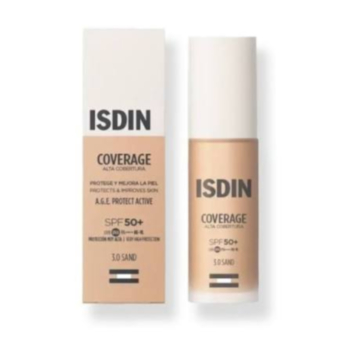 ISDIN COVERAGE ФОН ДЬО ТЕН С ВИСОКО ПОКРИТИЕ 3 SAND SPF50+ 30ГР
