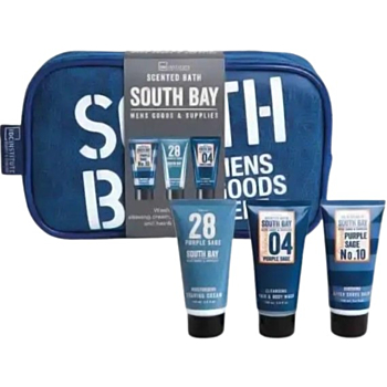 IDC INSTITUTE МЪЖКИ ПОДАРЪЧЕН КОМПЛЕКТ SCENTED BATH SOUTH BAY 4 ЧАСТИ 88180
