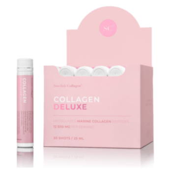 РИБЕН КОЛАГЕН DELUXE 12 500МГ + ХИАЛУРОНОВА КИСЕЛИНА 75МГ ФЛ. X 30 SWEDISH COLLAGEN
