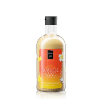 LAVISH CARE ДУШ ГЕЛ AMBER SAND С АРОМАТ НА КОКОС И КЕХЛИБАР 500МЛ