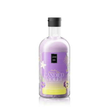 LAVISH CARE ДУШ ГЕЛ CANDIED VIOLET С АРОМАТ НА ВАНИЛИЯ И ВИОЛЕТКА 500МЛ