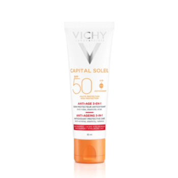 VICHY SOLEIL SPF50 КРЕМ ЗА ЛИЦЕ ПРОТИВ БРЪЧКИ 50МЛ 585231 B