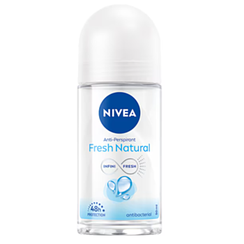 НИВЕА ДЕЗОДОРАНТ РОЛ-ОН ДАМСКИ FRESH NATURAL 50МЛ 82809 А