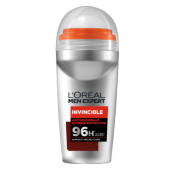 ЛОРЕАЛ МЕН ЕКСПЕРТ ДЕЗОДОРАНТ РОЛ-ОН INVINCIBLE 96Ч 50МЛ*