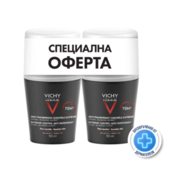 VICHY HOMME КОМПЛЕКТ МЪЖЕ РОЛ-ОН ДЕЗОДОРАНТ 50МЛ Х 2 843238