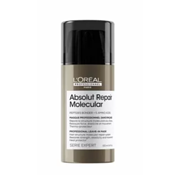 ЛОРЕАЛ ПРОФ. ABSOLUT REPAIR MOLECULAR МАСКА ЗА КОСА БЕЗ ИЗПЛАКВАНЕ 100МЛ
