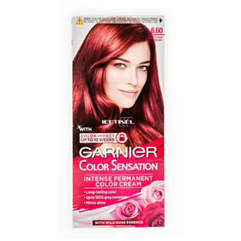 ГАРНИЕ БОЯ ЗА КОСА COLOR SENSATION 6.60 intense rubi