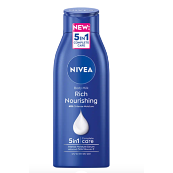 НИВЕА МЛЯКО ЗА ТЯЛО RICH NOURISHING 400МЛ 80203 В