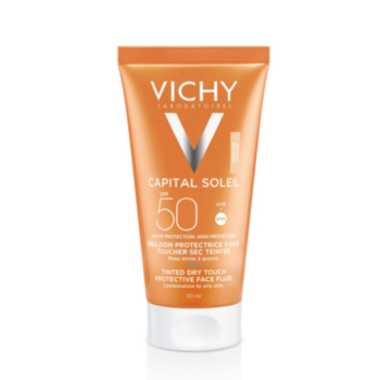 VICHY SOLEIL SPF50 КРЕМ BB DRY TOUCH ЗА ЛИЦЕ МАТИРАЩ 50МЛ 325787 B 