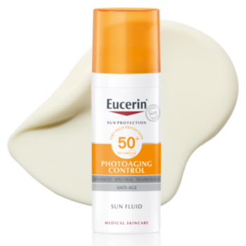 ЮСЕРИН СЪН ЕЙДЖ КОНТРОЛ ФЛУИД ЗА ЛИЦЕ SPF50+ 50МЛ В