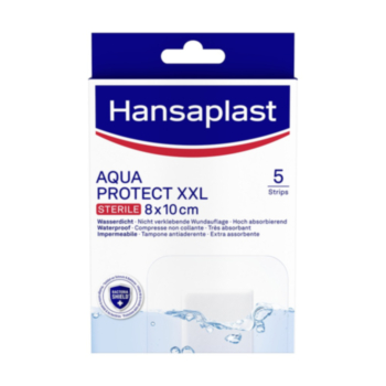 ХАНЗАПЛАСТ СТЕРИЛЕН ПЛАСТИР AQUAPROTECT XXL X 5 БР  48628