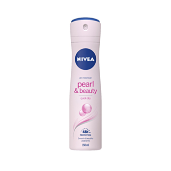 НИВЕА ДЕЗОДОРАНТ СПРЕЙ ДАМСКИ PEARL & BEAUTY 150МЛ/ 83731 А