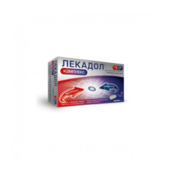 *ЛЕКАДОЛ КОМПЛЕКС ФИЛМ. ТАБЛ. 200/500МГ Х 10 
