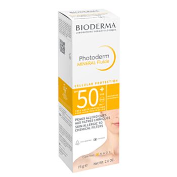 БИОДЕРМА ФОТОДЕРМ МИНЕРАЛЕН ФЛУИД SPF50+ 75ГР В