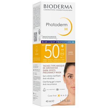 БИОДЕРМА ФОТОДЕРМ М КРЕМ SPF50+ ЗЛАТИСТ 40МЛ  Х