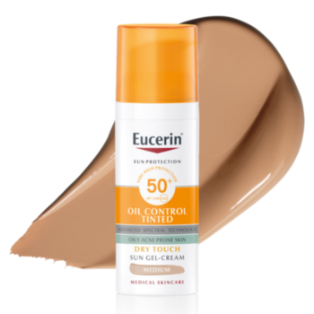 ЮСЕРИН СЪН ОЙЛ КОНТРОЛ ГЕЛ-КРЕМ SPF50+ ТЪМЕН 50МЛ В