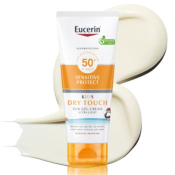 ЮСЕРИН СЪН СЕНЗИТИВ ПРОТЕКТ ГЕЛ-КРЕМ ЗА ДЕЦА SPF50+ 200МЛ В