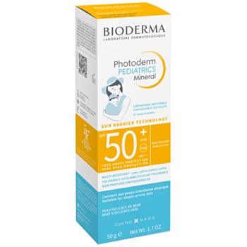 BIODERMA PHOTODERM PEDIATRICS МИНЕРАЛ SPF50+ 50ГР. A