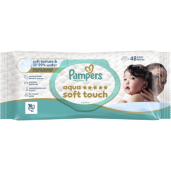 ПАМПЕРС МОКРИ КЪРПИ HARMONIE AQUA  Х 48БР*