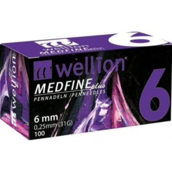 WELLION MEDFINE ИНСУЛИНОВИ ИГЛИ 6ММ