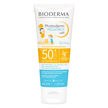 BIODERMA PHOTODERM PEDIATRICS МЛЯКО SPF50+ 100МЛ В