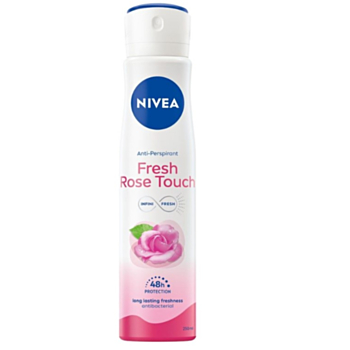 НИВЕА ДЕЗОДОРАНТ СПРЕЙ ДАМСКИ FRESH ROSE TOUCH XL 250МЛ 98527 В