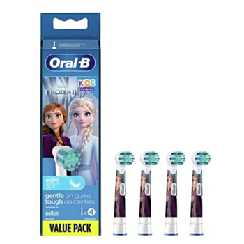 ОРАЛ-Б НАКРАЙНИЦИ ЗА ЕЛЕКТРИЧЕСКА ЧЕТКА ДЕТСКИ ЕВ 10-4 FROZEN Х4БР  1100032437