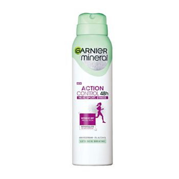 ГАРНИЕ ДЕЗОДОРАНТ СПРЕЙ ДАМСКИ MINERAL ACTION CONTROL 150МЛ