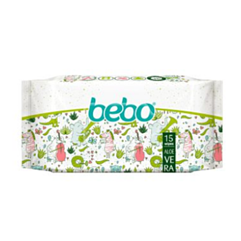 БЕБО МОКРИ КЪРПИ АЛОЕ ВЕРА Х 15 БР.