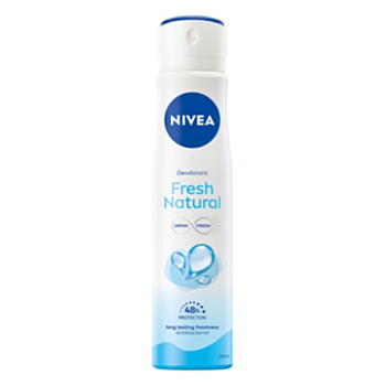 НИВЕА ДЕЗОДОРАНТ СПРЕЙ ДАМСКИ FRESH NATURAL XL 250МЛ 98526 А