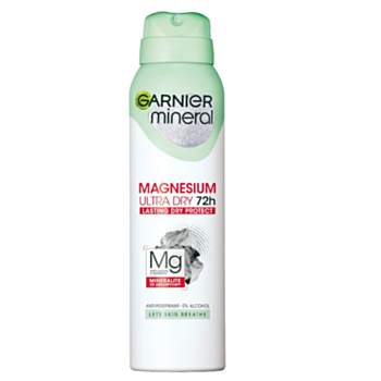 ГАРНИЕ ДЕЗОДОРАНТ СПРЕЙ ДАМСКИ MAGNESIUM ULTRA DRY 150МЛ