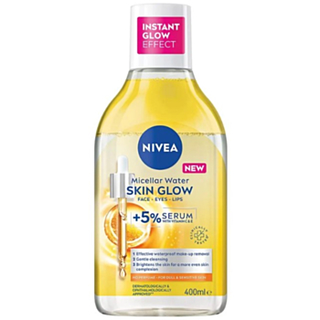 НИВЕА МИЦЕЛАРНА ВОДА SKIN GLOW +SERUM 400МЛ 98717 В